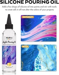 Large Volume Acrylic Pour Paint Set with Tools – Perfect for Art Lovers