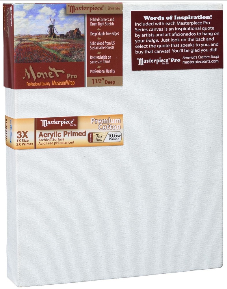 Masterpiece Z1Mm-0714 Monet Pro 1.5 Deep Monterey 10.5 Oz Cotton Medium Texture
