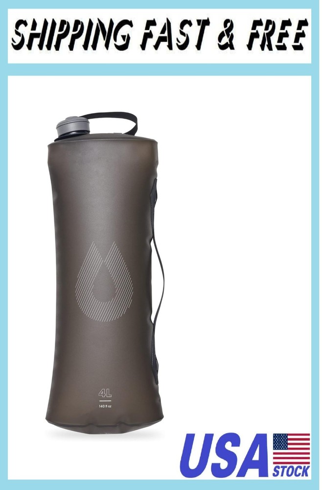 Collapsible Camping Water Storage (4L) – BPA & PVC Free, Hydration Reservoir Bag