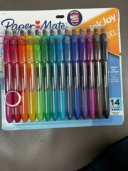 NEW Paper Mate Inkjoy Gel Pens MEDIUM Point 0.7 mm 14-Pack ASSORTED COLOR SEALED
