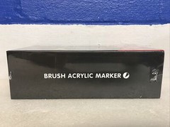 Guangna Acrylic Flexible Brush Tip Markers Set 168 Colors New Factory Sealed