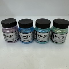 Jacquard Pearl Ex Powdered Pigments, Lot Of 33