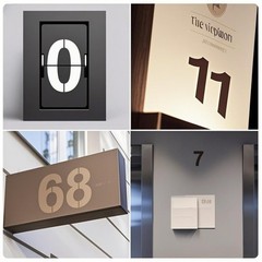 6 Inch Number Stencils Set – Reusable Plastic 6 inches by 4.4 inches, White