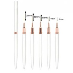 5 pcs Precision Detail Paint Brush Set for Miniatures & Fine Art