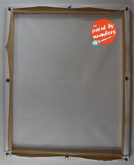USA – DIY Stretcher Bars 16×20″ (40x50cm) – Paint by Number Kit Acrylic Painting