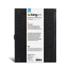 Professional Hardcover Sketchbook Journal – 8.5 x 11 Inch, 80 Sheets (160 Pag…