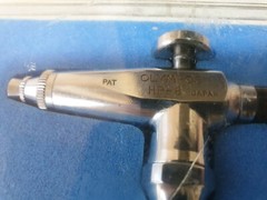 Rare HTF Olympos Japan HP-8C Professional Mini Airbrush Single Action 