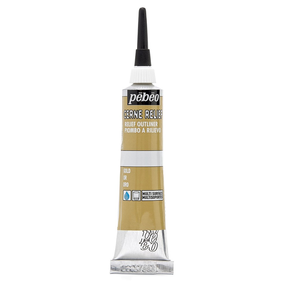 0.7 Fl Oz Golden Acrylic Paint Tube Waterproof for Glass Metal Canvas