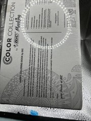 Bic Marking Color Collection Combo Pack 12 Markers And 1 Coloring Book