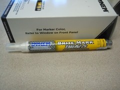 12pcs -DYKEM BRITE-MARK MEDIUM PAINT MARKER-Choose from Red, Yellow or White