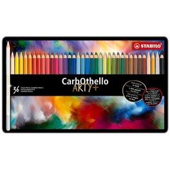 Assorted Colors Chalk-Pastel Pencils – Set of 36