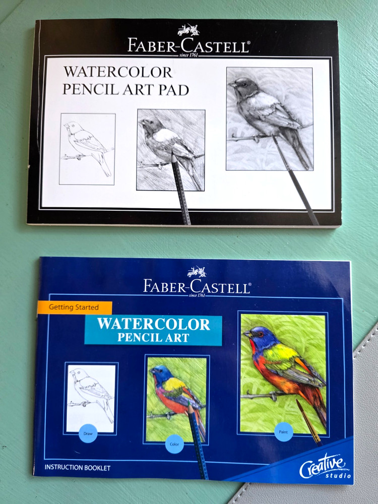 FABER-CASTELL Watercolor Pencil Art Kit (books only)