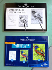 FABER-CASTELL Watercolor Pencil Art Kit (books only)