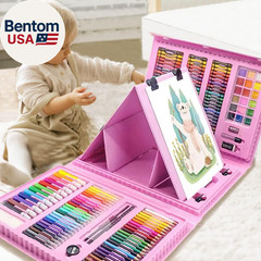 208 PCS Art Supplies, Drawing Art Kit for Kids Adults Art Set with Double Sided
