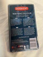 DERWENT WaterColor Watercolour Pencils (12 pack) Professional Quality SEALED!