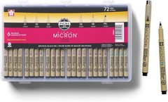 Pigma Micron Fineliner Pens – Archival Black Ink Pens – Pens for Writing, Drawin