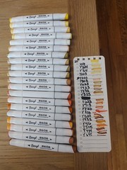 82pc Bianyo Classic Series Art Markers + Durable Carrying Case & Swatches