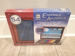 NEW Loew Cornell Watercolor Pencils Paint Set 54 Pieces Art And Craft Supplies