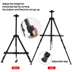 64″ Portable Tripod Artist Sketch Paint Easel Drawing Stand w/Bag Free Ship US