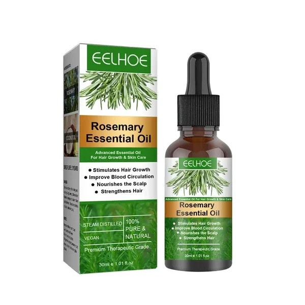 Rosemary Hair Oil – Gentle care for scalp, smooth, glossy, naturally volu