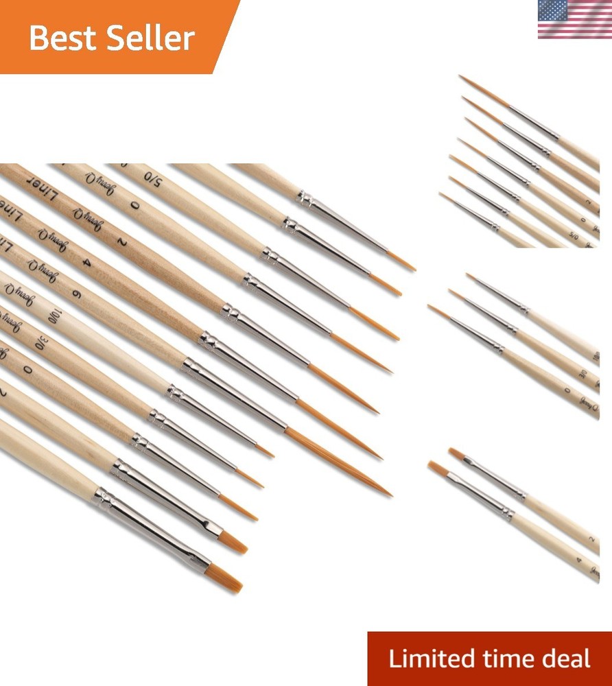 High-Performance 12 Piece Paint Brush Set – Ideal for Oil, Acrylic & Watercolor