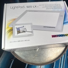 Artograph LightPad 920 LX 9in x 6in Super Bright LED Art & Craft Light Box NEW