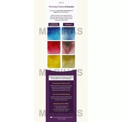 Mijello Mission Tourmaline Two Tone Granulation Watercolor Set of 24 – FedEx
