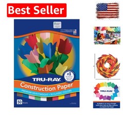 Construction Paper P103031, 10 Classic Colors, 9″ x 12″, 50 Sheets