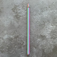 Multicolored Woodless Pencil 8 Color in 1 Coloring Pencil for Adult Kid Drawing