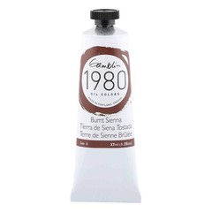 Gamblin 1980 Oil Colors Burnt Sienna Paint 37ml Unopened Artist Quality