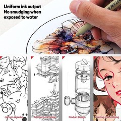 Micron Pen Set Pens Fine Liner Pen Micro Pens for Drawing Sketching Art Supplies