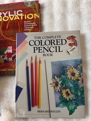 Art Instruction Book Lot Acrylic Innovation Colored Pencil Painting Ideas Guide