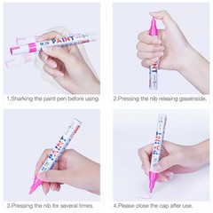 Waterproof Permanent Paint Marker Pen Car Tyre Tire Tread Rubber Metal pen Toyo