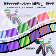 Airbrush Paint – 42 Colors with 4.05 Fl Oz Thinner, Iridescent, Neon and Meta…