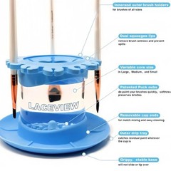 Foldable Paint Brush Cup Portable Art Cleaner for Acrylic Watercolor Painting
