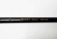 VINTAGE NOS Manet France 6223 #16 Red Sable Martre Round Paint Brush Oil RARE