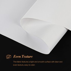 Polyester Matte 290GSM Canvas Roll 36”x100FT Waterproof Inkjet Canvas for Paint
