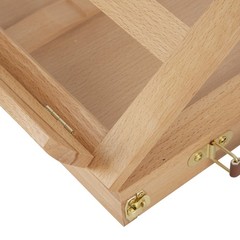 Art Supply Wood Artist Tool Box Easel Storage Drawer Painting Drawing Craft