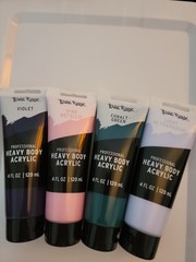 New Brea Reese Professional Heavy Body Acrylic 9 Full Size Tubes 4 Fl Oz Each