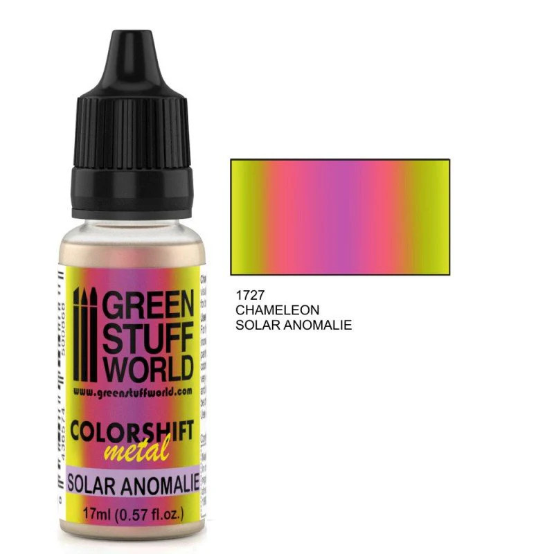 Green Stuff World – Chameleon Metal Paint Solar Anomalie 1727 for Models and Min
