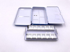Travel Artist Empty Watercolor Tins Box Palette Paint Case,Small Colorful Tin wi