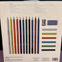 Artist’s Loft Complete Drawing Art Set. 29 Pcs. Pencils, Pastels, Drawing Sheets