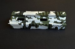 2pk ADHESIVE Camouflage Airbrush SprayPaint Duracoat Gun Stencils A-TACS DIGITAL