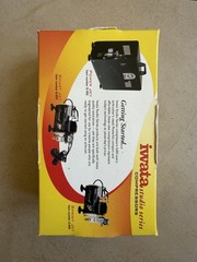 Iwata Revolution HP-CR Dual Action Gravity Feed Airbrush R4500 New Open Box