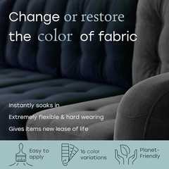 Fabric Paint for Furniture – 17oz / 500ml Black – Restore or Chan…