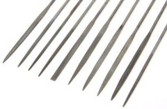 10Pc Premium Quality Needle File Set ,Fine Cut (3mm X 140mm )