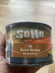 Oil Paint Burnt Sienna 430ml Professional Artist Grade Urban Art NEW G3