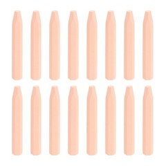 16PCS Beige Oil Pastels Set Soft Oil Colored Drawing Pastels for Artists