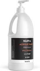 White Large Acrylic Paint Set 69 oz, 2040 ml Rich Art Painting Supplies Non T…