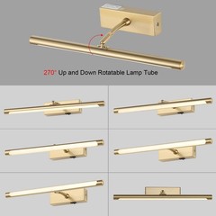 Picture Light for Wall Battery Operated, 12″ Rechargeable Art Light with Remo…